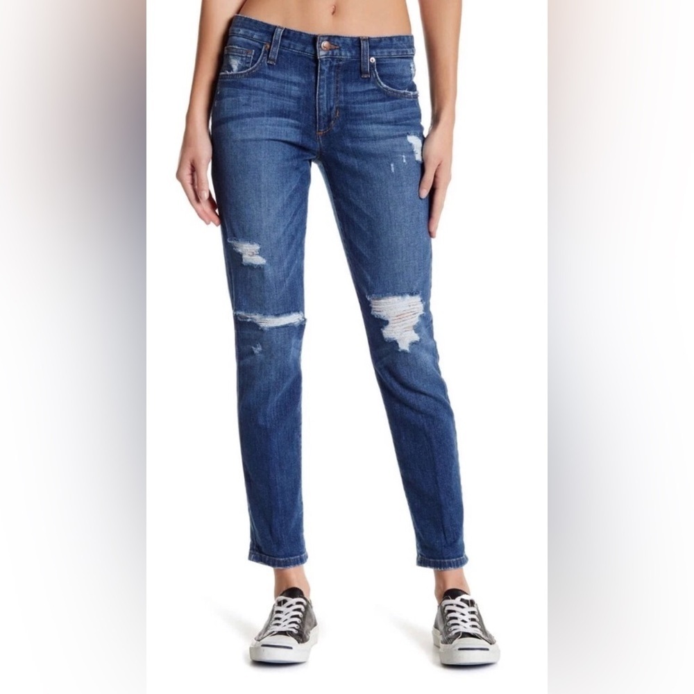 Joes Jeans Chesney Distressed Skinny Jeans Womens Size 26